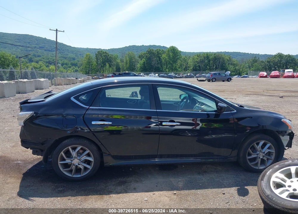 2014 NISSAN SENTRA SR VIN: 3N1AB7AP5EY323088