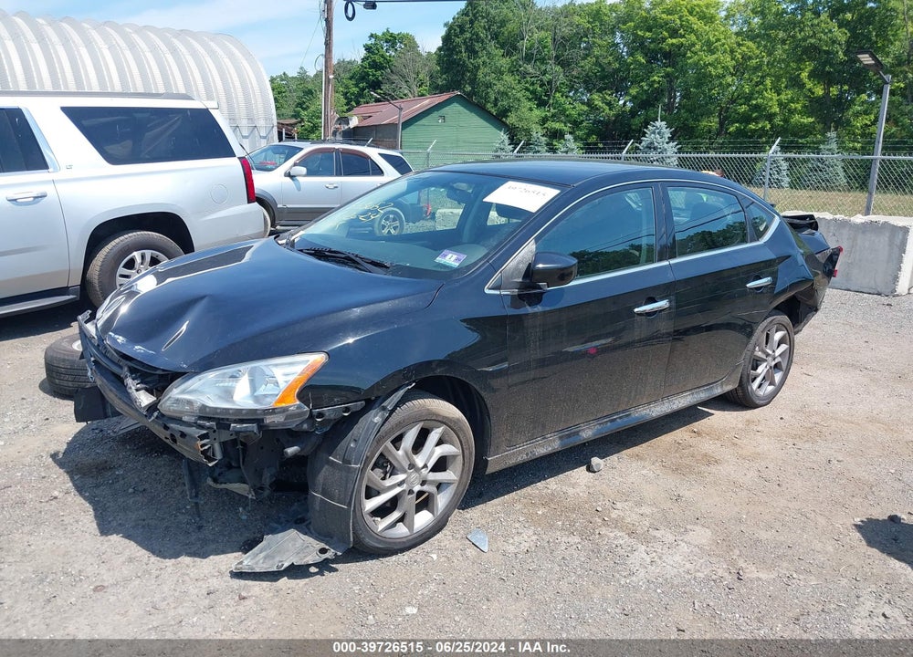 2014 NISSAN SENTRA SR VIN: 3N1AB7AP5EY323088
