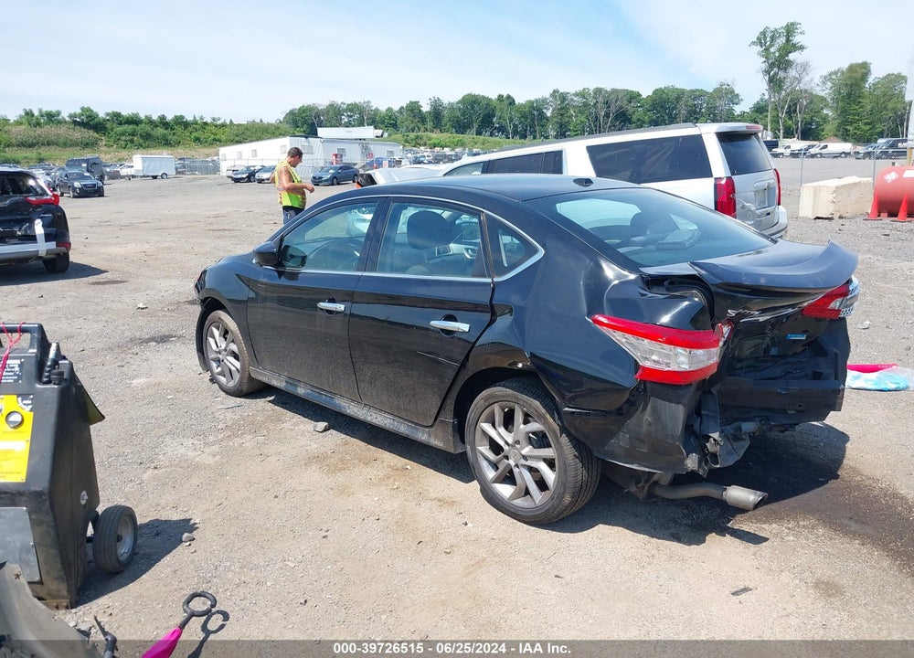 2014 NISSAN SENTRA SR VIN: 3N1AB7AP5EY323088