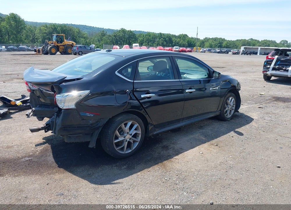 2014 NISSAN SENTRA SR VIN: 3N1AB7AP5EY323088