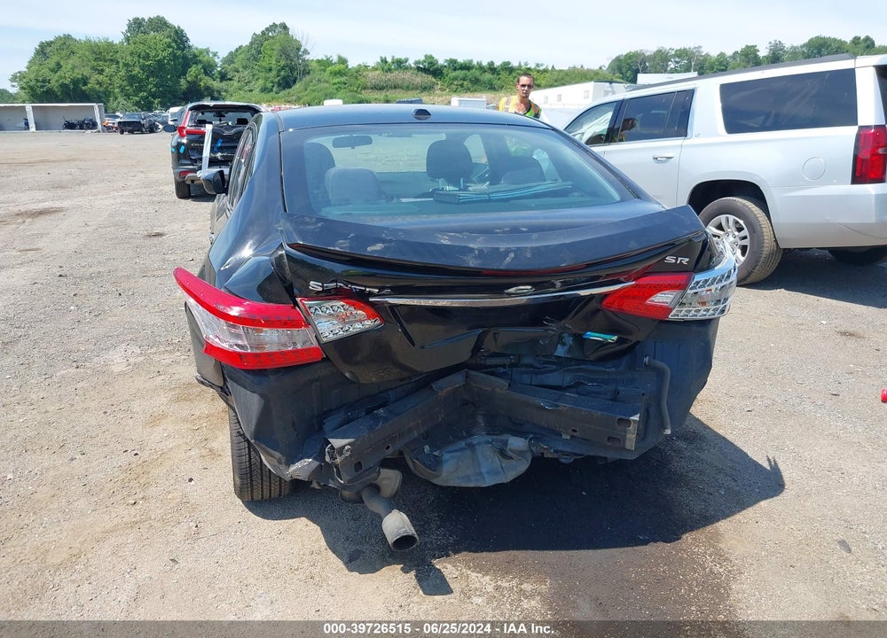 2014 NISSAN SENTRA SR VIN: 3N1AB7AP5EY323088