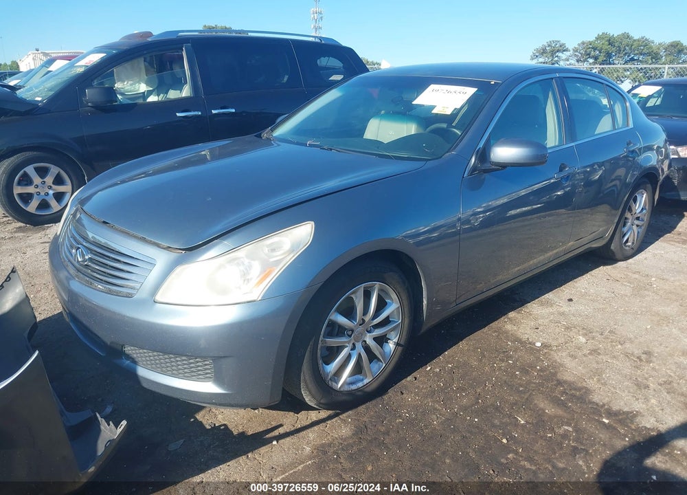 2008 INFINITI G35 VIN: JNKBV61EX8M220370