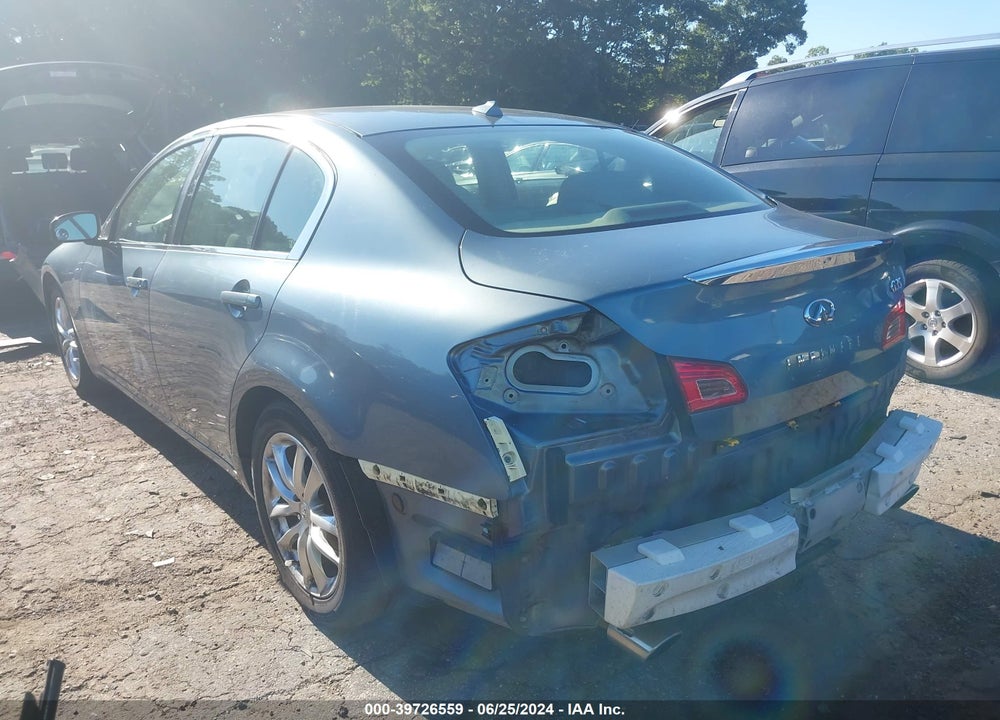 2008 INFINITI G35 VIN: JNKBV61EX8M220370