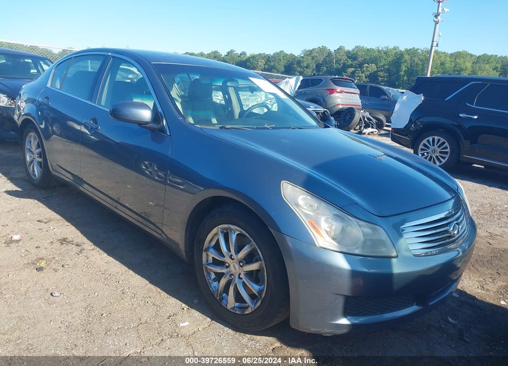 2008 INFINITI G35 VIN: JNKBV61EX8M220370