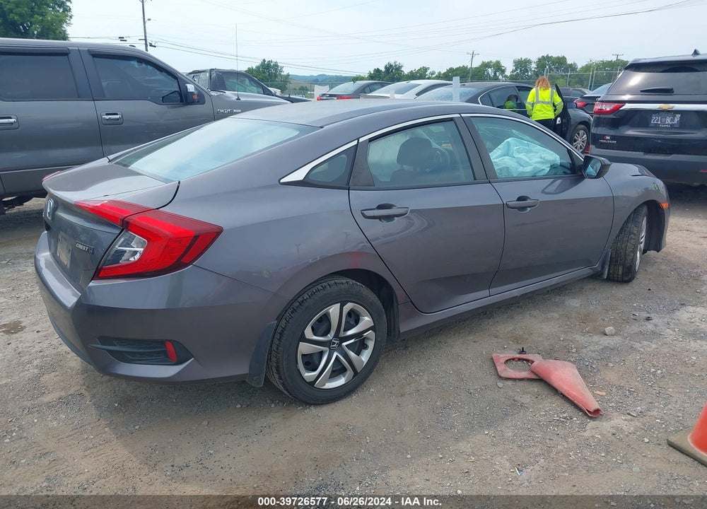 2017 HONDA CIVIC LX VIN: 19XFC2F59HE057428