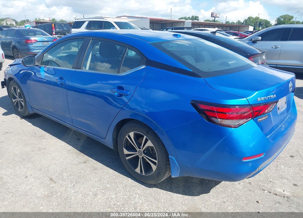 2021 NISSAN SENTRA SV XTRONIC CVT VIN: 3N1AB8CV8MY225298