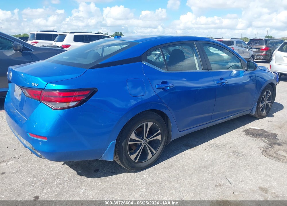 2021 NISSAN SENTRA SV XTRONIC CVT VIN: 3N1AB8CV8MY225298