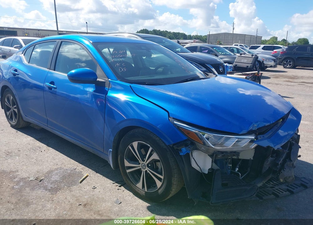2021 NISSAN SENTRA SV XTRONIC CVT VIN: 3N1AB8CV8MY225298