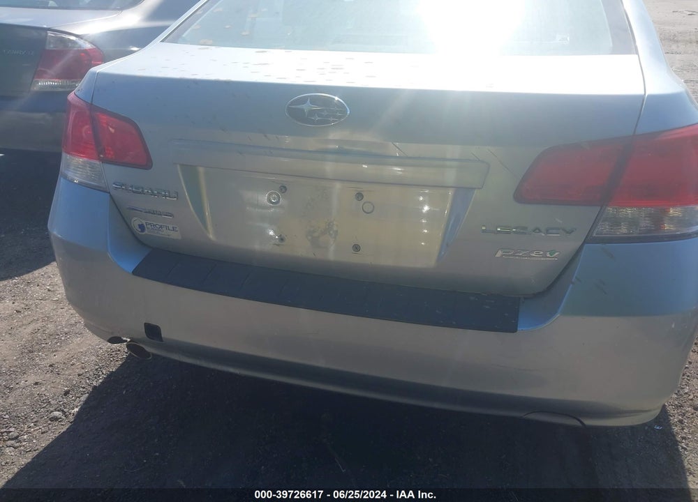 2012 SUBARU LEGACY 2.5I PREMIUM VIN: 4S3BMBC67C3037767