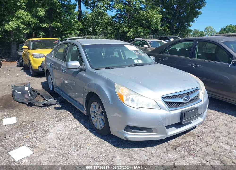 2012 SUBARU LEGACY 2.5I PREMIUM VIN: 4S3BMBC67C3037767