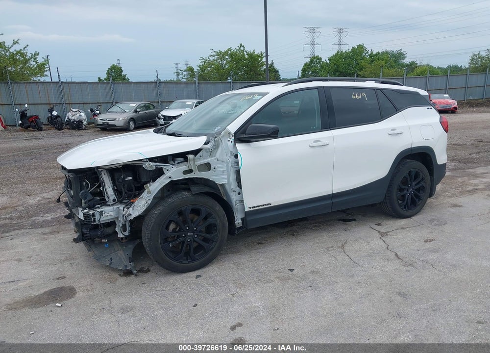 2019 GMC TERRAIN SLE VIN: 3GKALTEX0KL393656