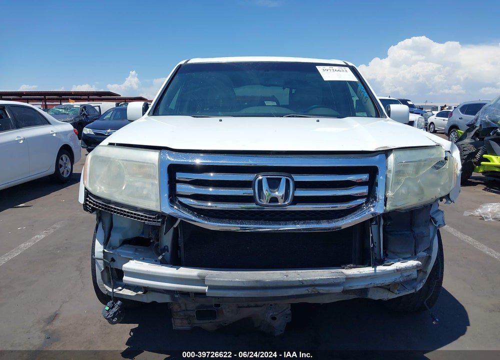 2012 HONDA PILOT EX-L VIN: 5FNYF3H59CB033314