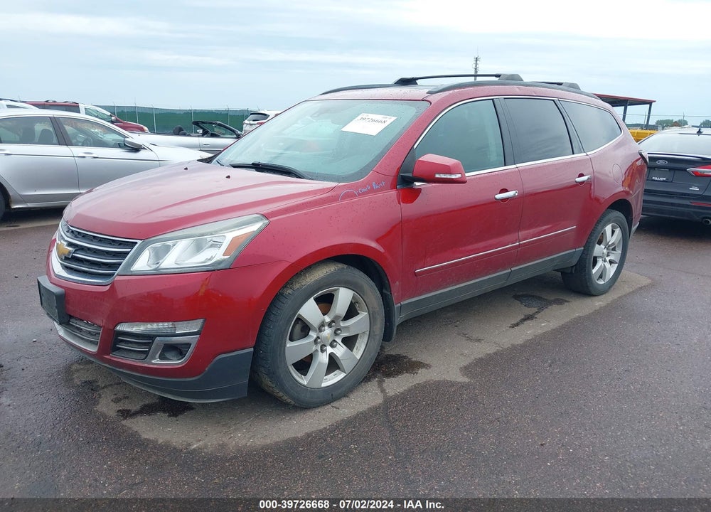 2014 CHEVROLET TRAVERSE LTZ VIN: 1GNKVJKD2EJ261655