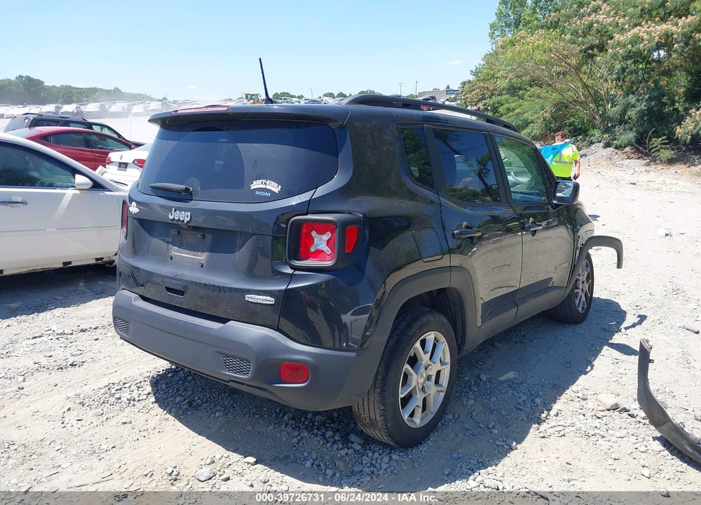 2019 JEEP RENEGADE LATITUDE FWD VIN: ZACNJABBXKPK82634