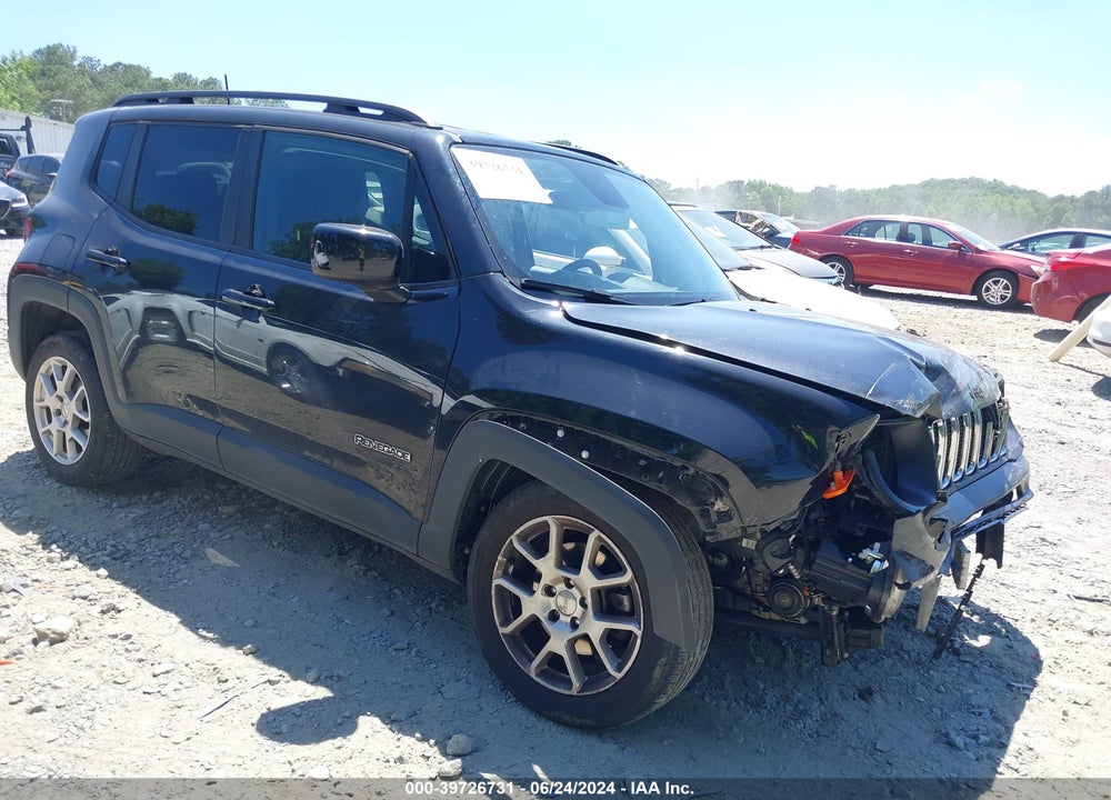 2019 JEEP RENEGADE LATITUDE FWD VIN: ZACNJABBXKPK82634