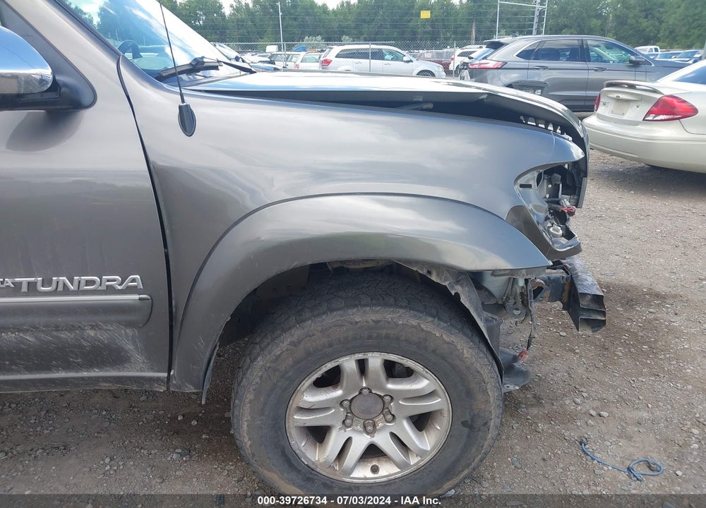 2006 TOYOTA TUNDRA SR5 V8 VIN: 5TBDT44116S551538