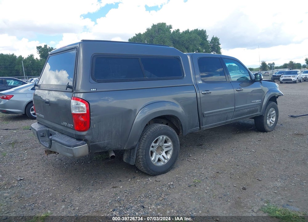 2006 TOYOTA TUNDRA SR5 V8 VIN: 5TBDT44116S551538