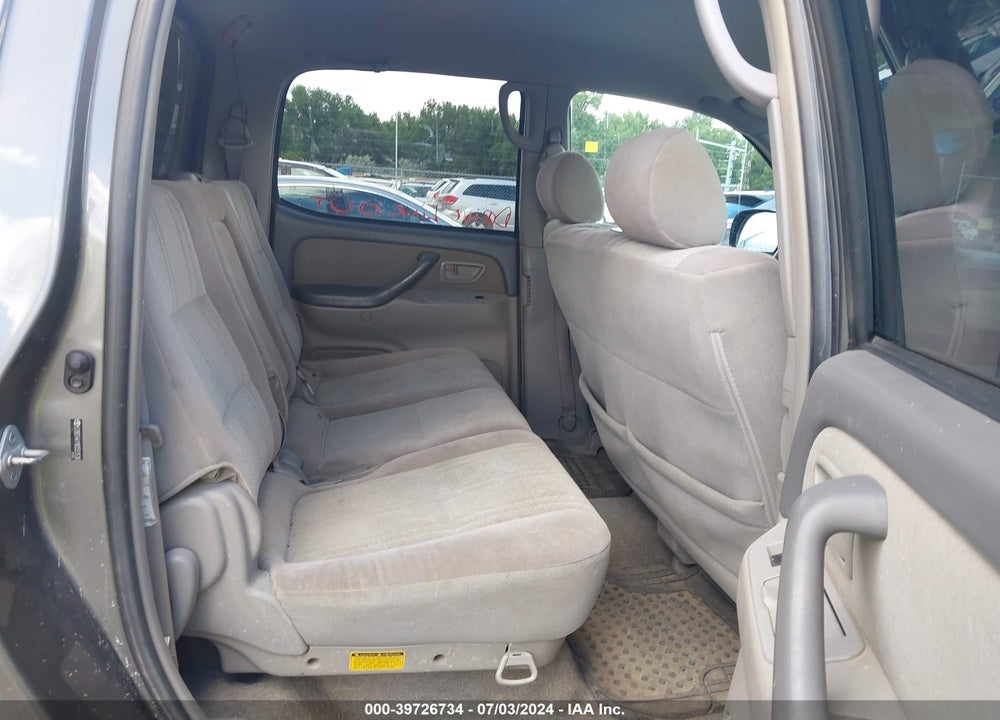 2006 TOYOTA TUNDRA SR5 V8 VIN: 5TBDT44116S551538