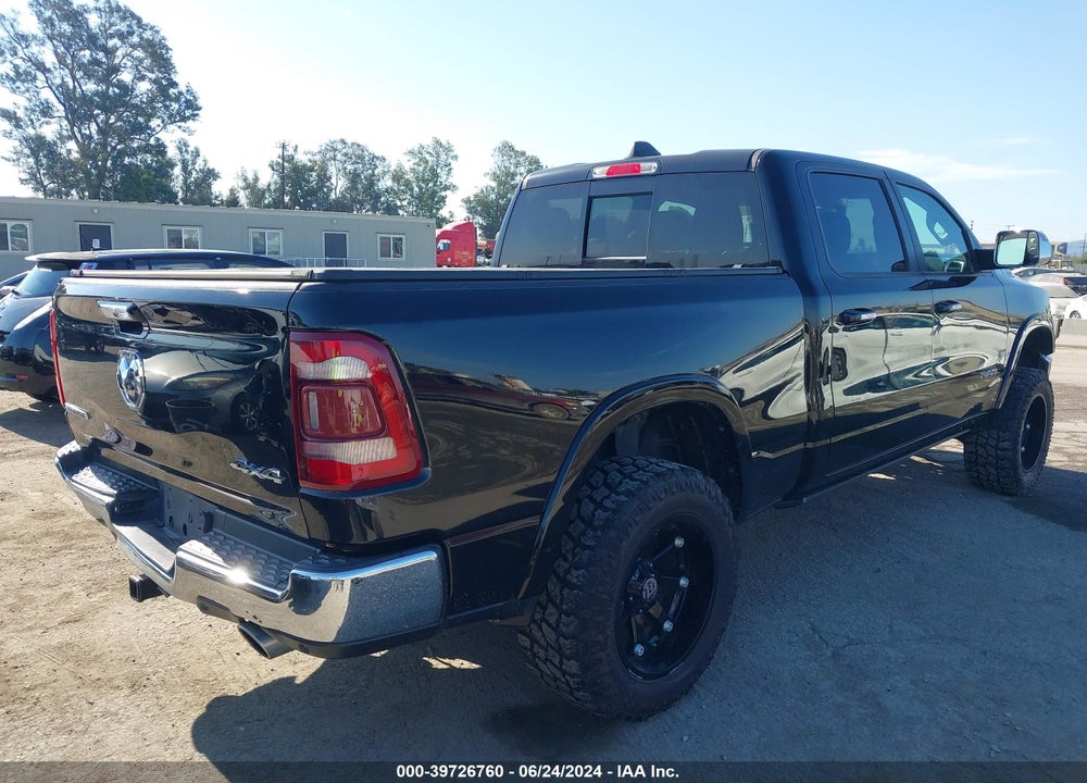2020 RAM 1500 LAIE  4X4 6'4 BOX VIN: 1C6SRFRTXLN118277