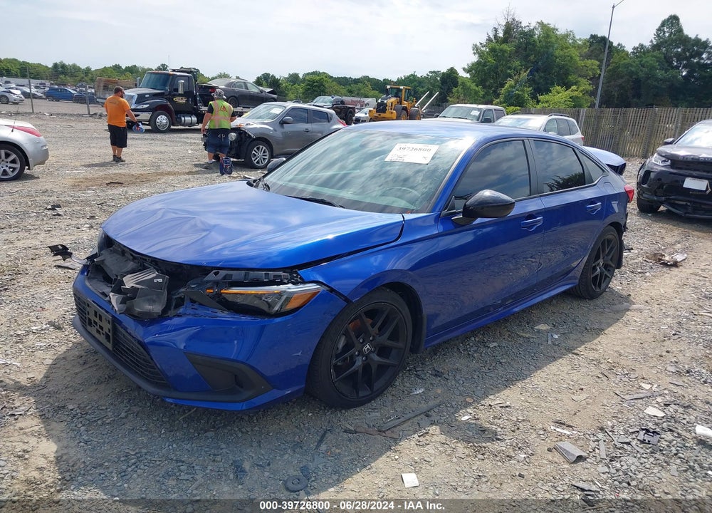 2022 HONDA CIVIC SPORT VIN: 2HGFE2F5XNH546951