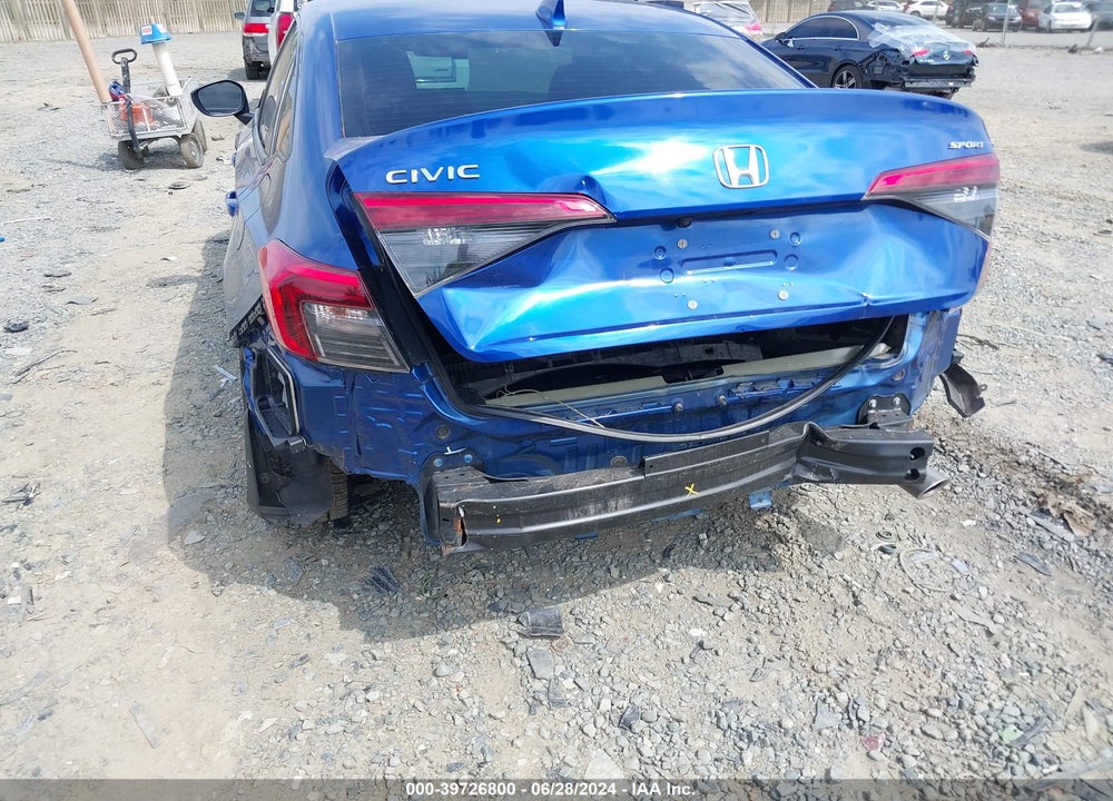 2022 HONDA CIVIC SPORT VIN: 2HGFE2F5XNH546951