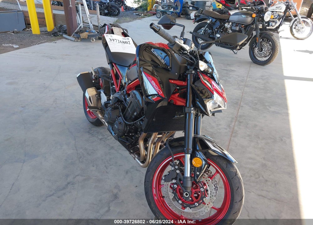 2024 KAWASAKI ZR900 F VIN: ML5ZRDF16RDA66754