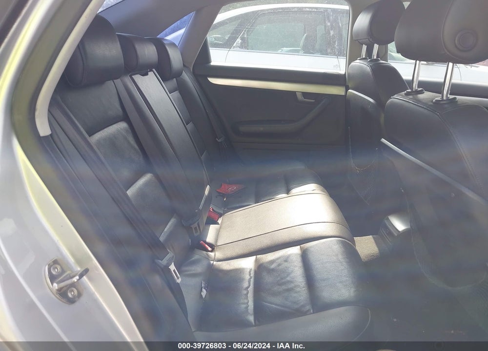 2007 AUDI A4 2.0T VIN: WAUAF78E57A236222