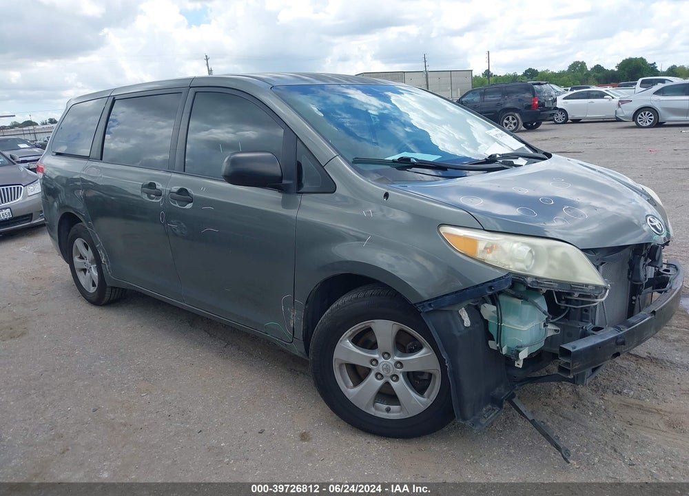 2011 TOYOTA SIENNA VIN: 5TDKA3DC6BS004825