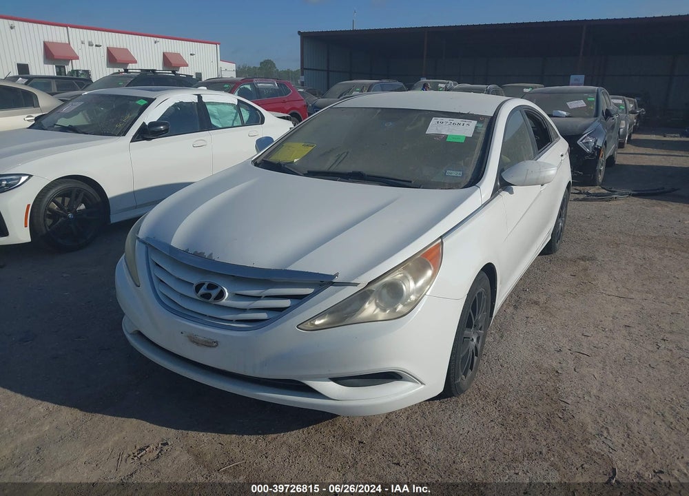 2011 HYUNDAI SONATA GLS VIN: 5NPEB4AC3BH111597