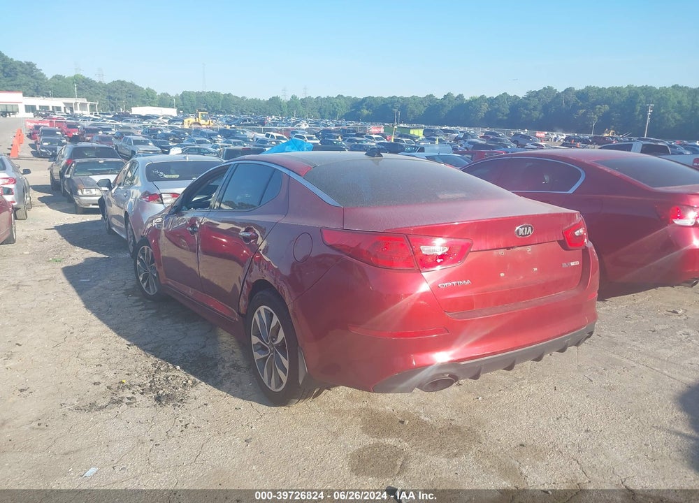 2015 KIA OPTIMA SX TURBO VIN: 5XXGR4A69FG424153