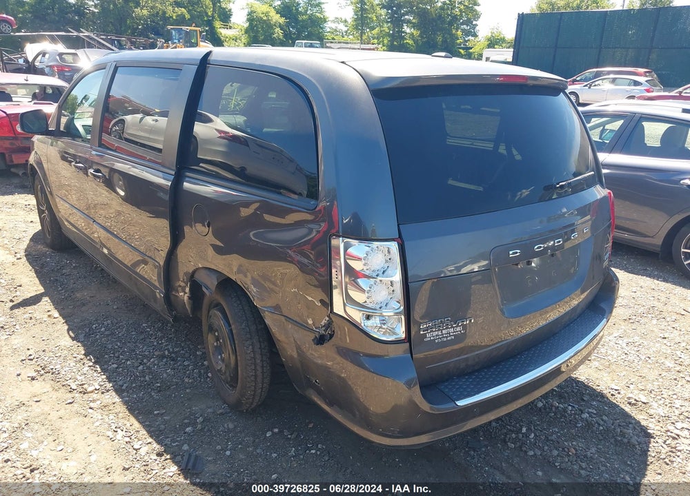 2017 DODGE GRAND CARAVAN GT VIN: 2C4RDGEG0HR568535