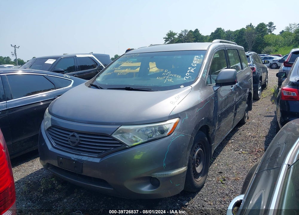 2013 NISSAN QUEST S VIN: JN8AE2KP9D9065804