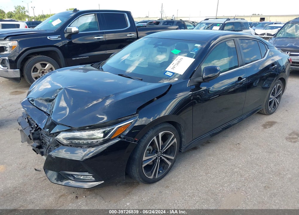 2022 NISSAN SENTRA SR XTRONIC CVT VIN: 3N1AB8DV0NY236974
