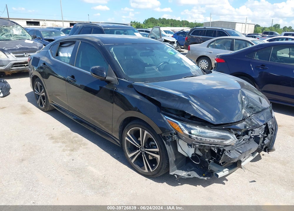 2022 NISSAN SENTRA SR XTRONIC CVT VIN: 3N1AB8DV0NY236974
