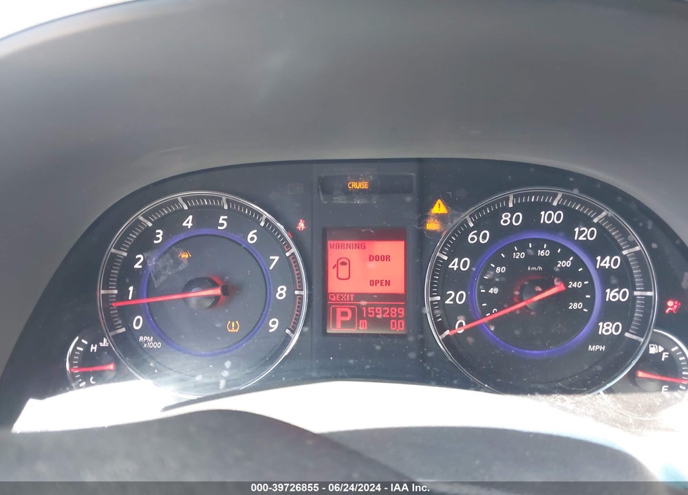 2010 INFINITI FX50 VIN: JN8BS1MWXAM830359