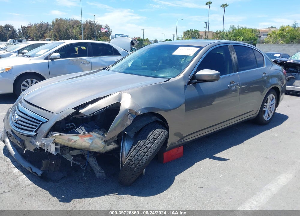 2012 INFINITI G37 JOURNEY VIN: JN1CV6AP3CM627594