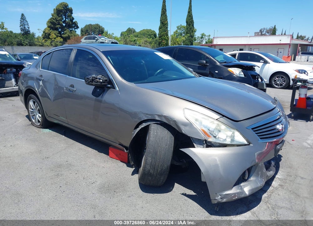 2012 INFINITI G37 JOURNEY VIN: JN1CV6AP3CM627594