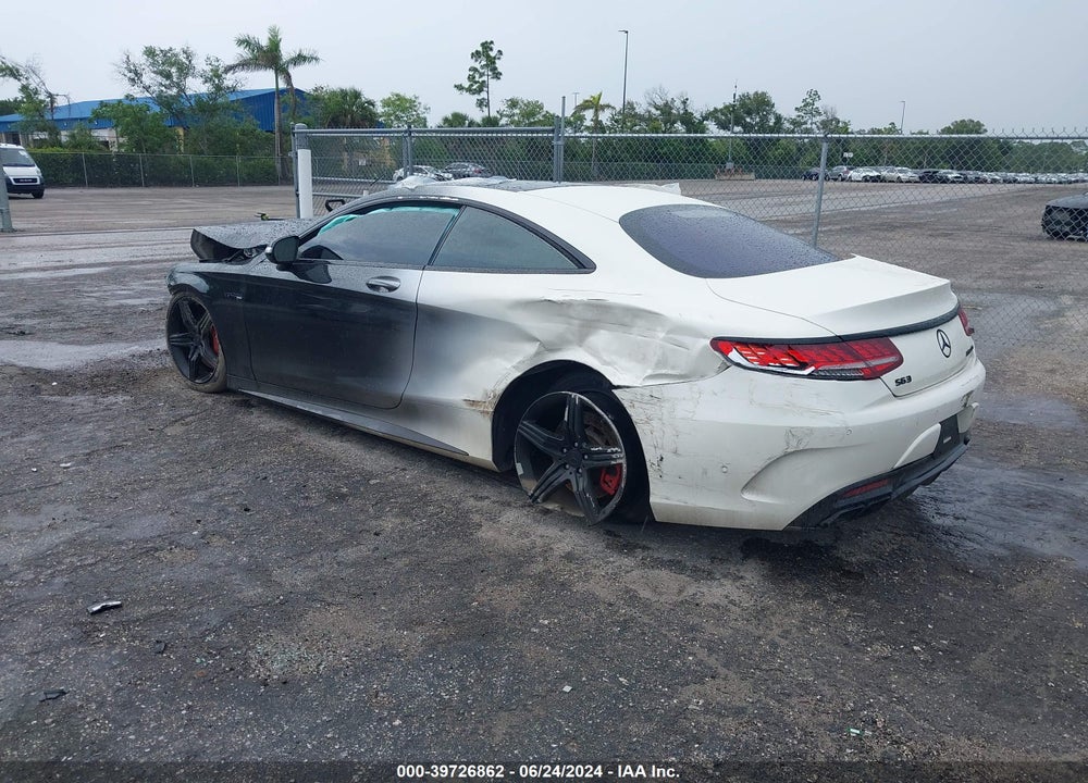 2017 MERCEDES-BENZ AMG S 63 4MATIC VIN: WDDXJ7JB1HA032200