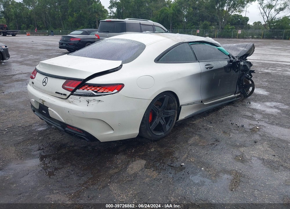 2017 MERCEDES-BENZ AMG S 63 4MATIC VIN: WDDXJ7JB1HA032200