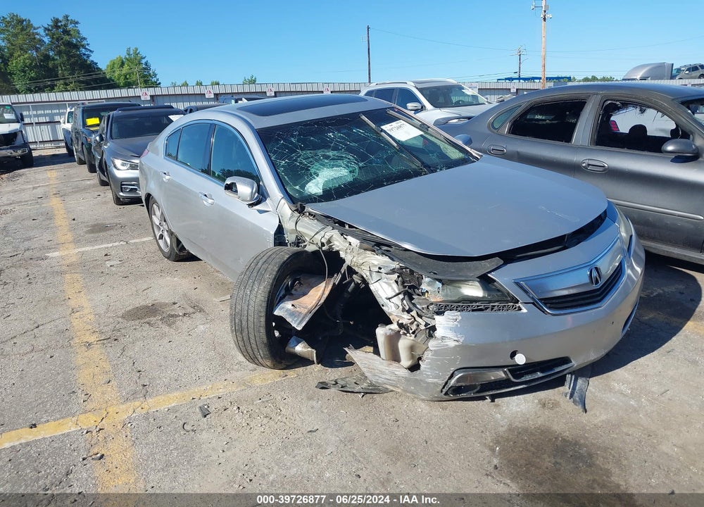 2012 ACURA TL 3.5 VIN: 19UUA8F51CA036876