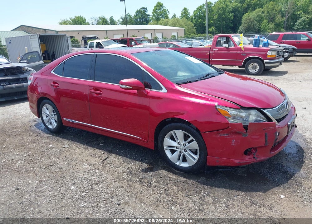 2010 LEXUS HS 250H VIN: JTHBB1BA4A2028371