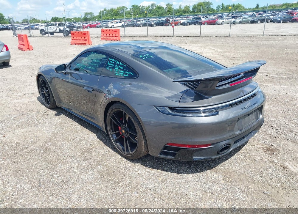 2023 PORSCHE 911 CARRERA 4 GTS/CARRERA 4S/CARRERA GTS/CARRERA S/DAKAR VIN: WP0AB2A97PS221536