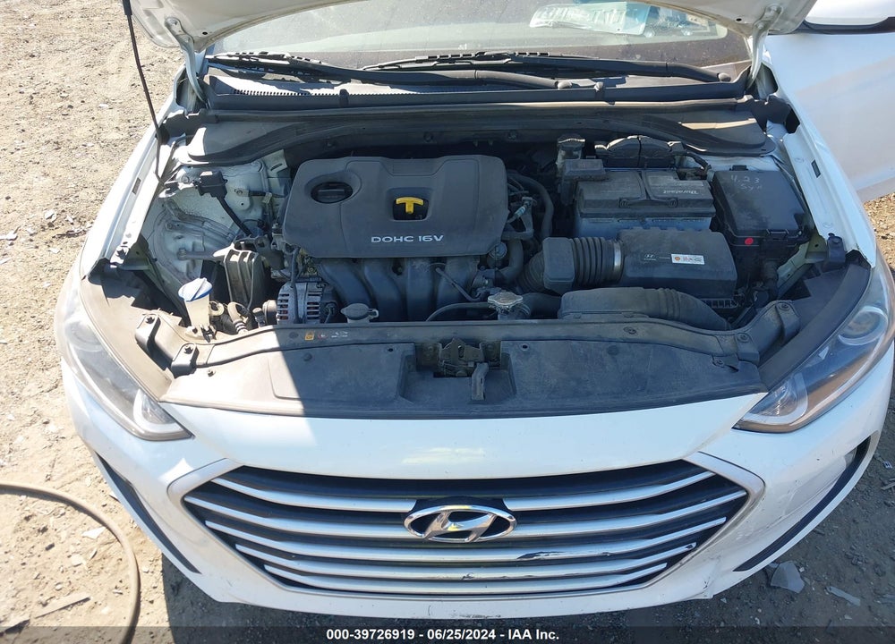 2017 HYUNDAI ELANTRA SE VIN: 5NPD84LF3HH057843