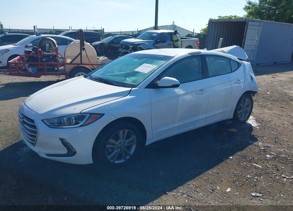 2017 HYUNDAI ELANTRA SE VIN: 5NPD84LF3HH057843