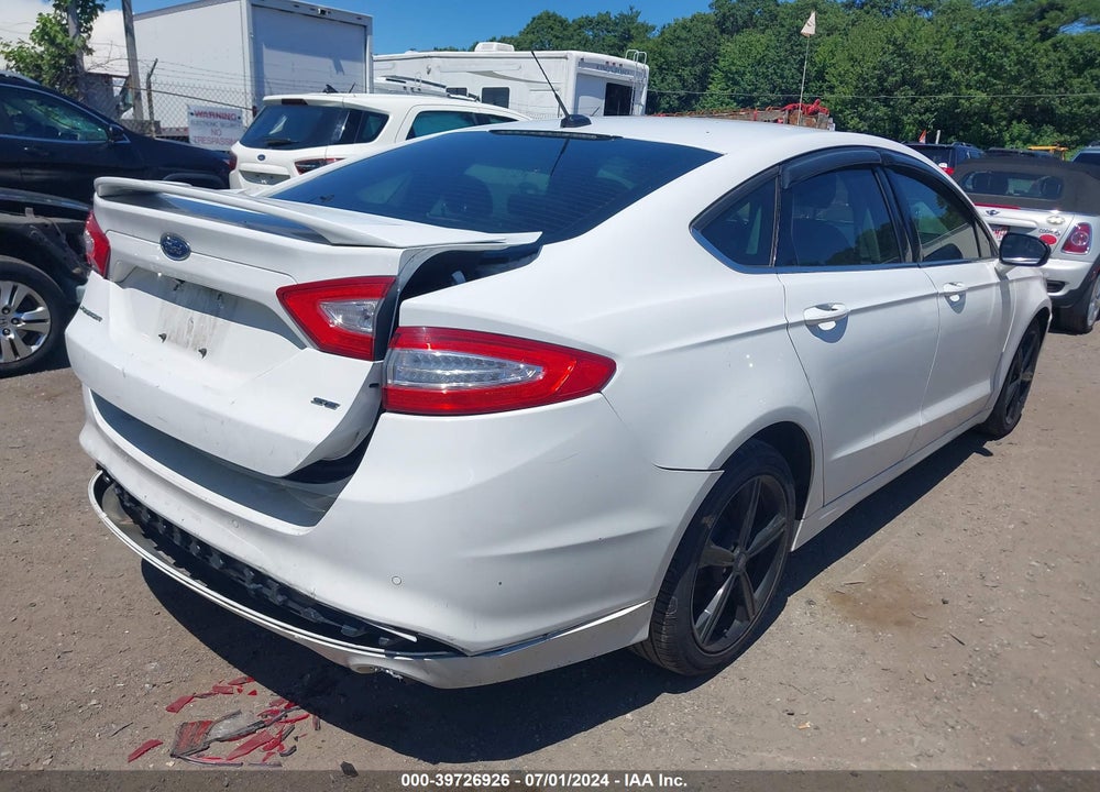 2016 FORD FUSION SE VIN: 3FA6P0H74GR135943