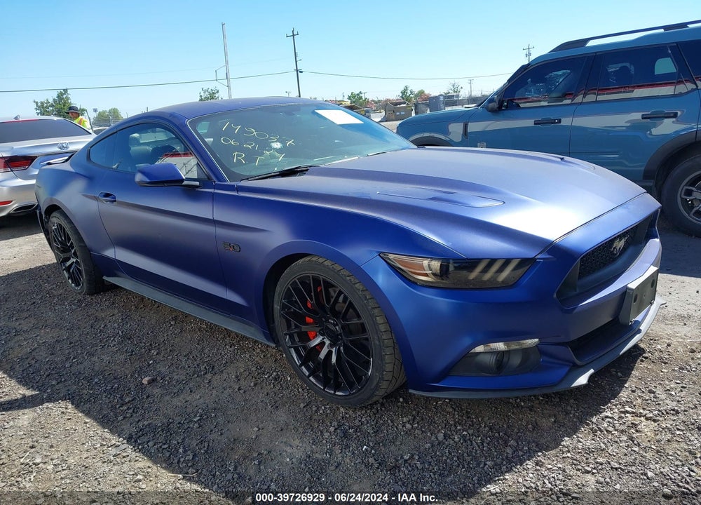2015 FORD MUSTANG GT VIN: 1FA6P8CF2F5400292