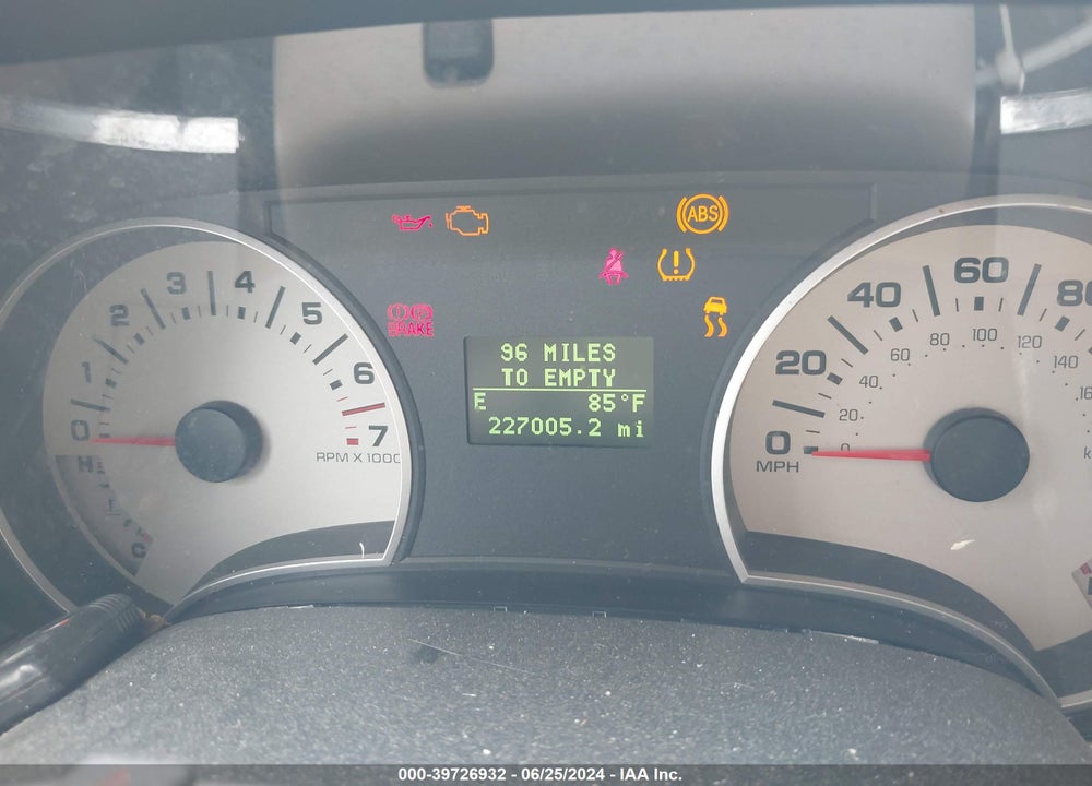 2009 FORD EXPLORER EDDIE BAUER VIN: 1FMEU74E69UA29965