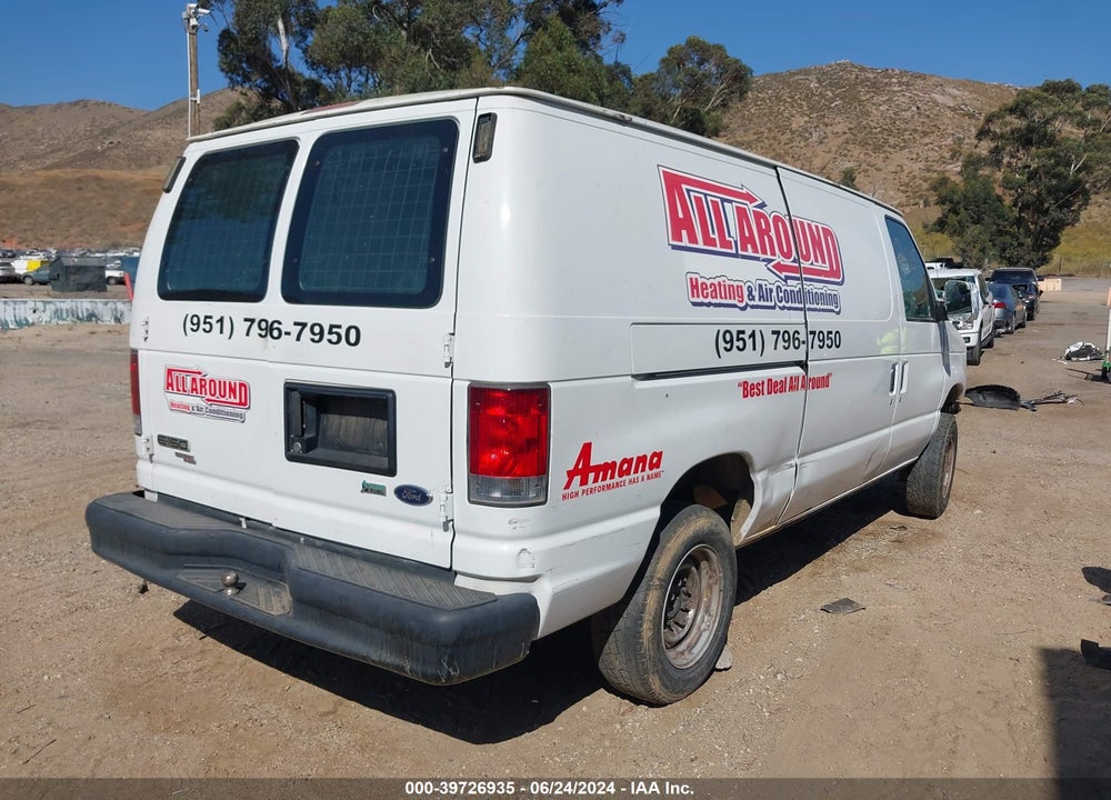 2011 MERC FORD E-150 COMIAL VIN: 1FTNE1EW7BDB26068