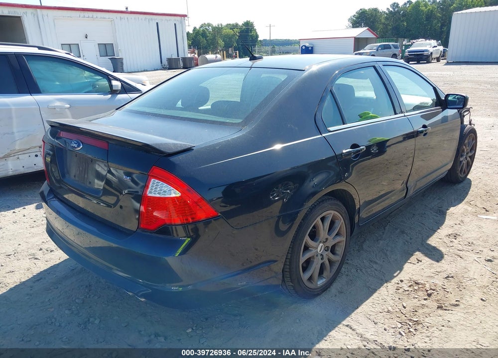 2012 FORD FUSION SE VIN: 3FAHP0HA9CR197661