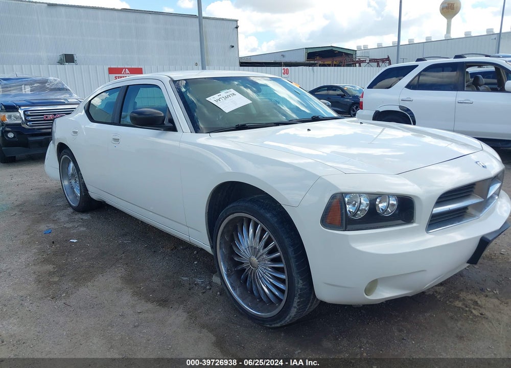 2008 DODGE CHARGER VIN: 2B3KA43RX8H166638